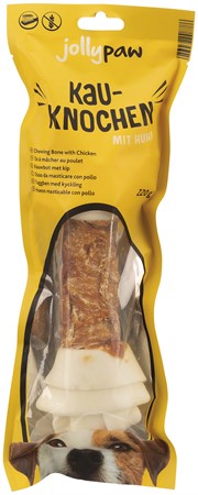 JP, Tuggknut, vit, kyckling, 25 cm, 220 g