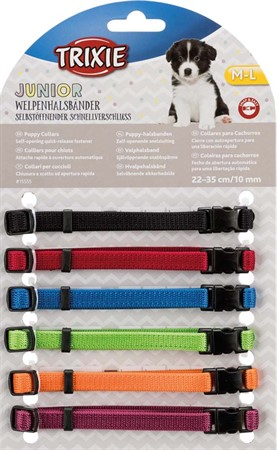 Junior Valphalsband 6-p S/M, 10/17-25 färgmix 1