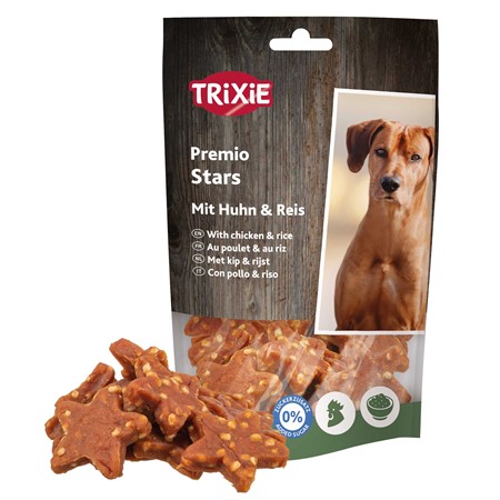 PREMIO Stars med kyckling & ris, 100 g