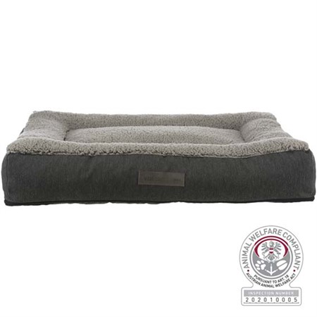(BV)Bendson vital bädd, rektangulär, 75 × 50 cm, mörkgrå/ljusgrå