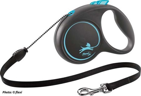 flexi BLACK DESIGN, rep, M: 5 m, blå