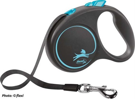 flexi BLACK DESIGN, band, S: 5 m, blå