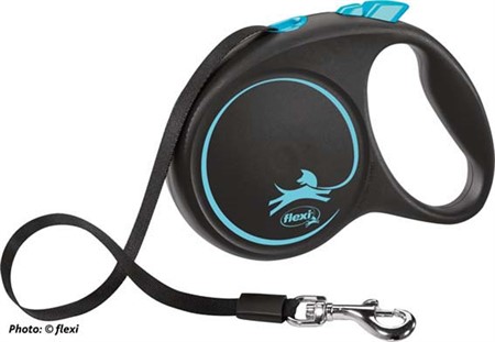 flexi BLACK DESIGN, band, M: 5 m, blå