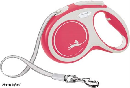 flexi New Comfort, band, M: 5 m, röd