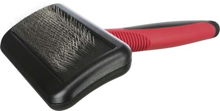 Karda mjuk, plast/metallborst 12 × 16 cm