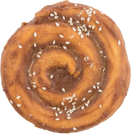 Denta Fun Tugg "kanelbulle", anka, bulk, ø 9 cm, 70 g