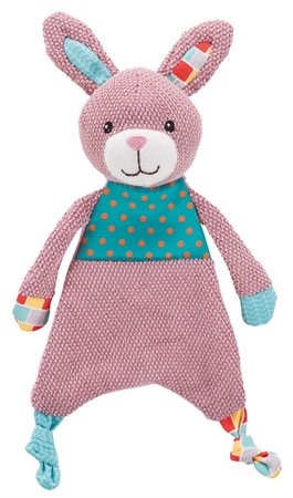 Junior kanin, tyg/plysch, 28 cm