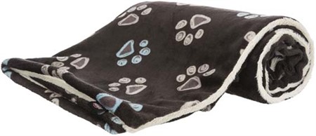 Jimmy filt, plysch, 150 × 100 cm, taupe/beige