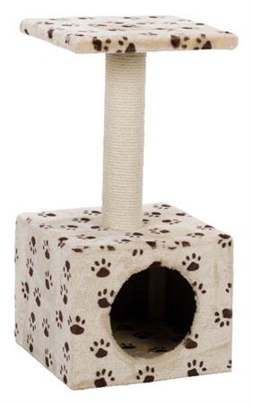Junior Zamora klöspelare, 61 cm, beige med tasstryck