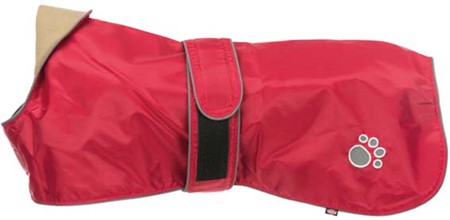 Orléans Hundtäcke Reflex/Fleece 25 cm, röd