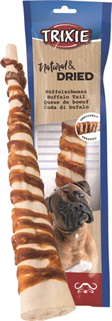 Buffelsvans, torkad, köttlindad, 28-30 cm