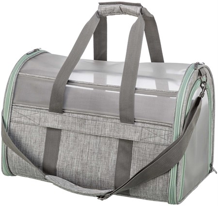 Transportväska Dillon, 33 × 32 × 54 cm, grå/mint
