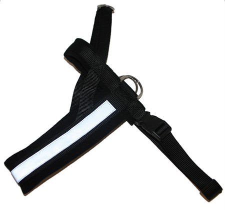Z Kombisele vadderad Svart reflex S